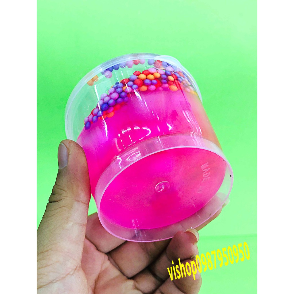 đồ chơi slime -lọ chất nhờn mềm dẻo lọ có thạch xốp  mã FMP28 Z【 3C 】