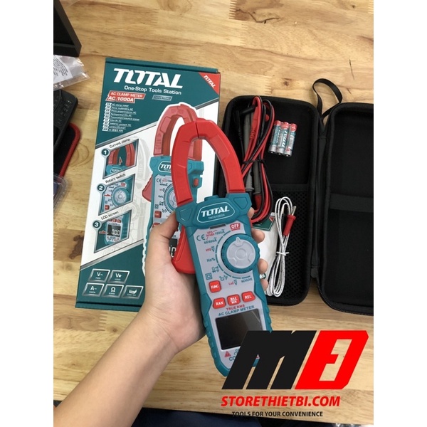 TMT410004 Kềm đo AC  kỹ thuật số cao cấp chính hãng Total