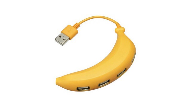 Hub 4 port banana