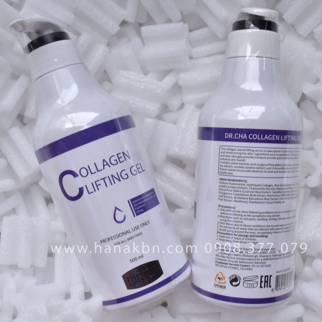 Gel Collagen Lifting - Nâng Cơ, Xóa Nhăn, Chống Lão Hóa Dành Cho Da Mặt - 500ml