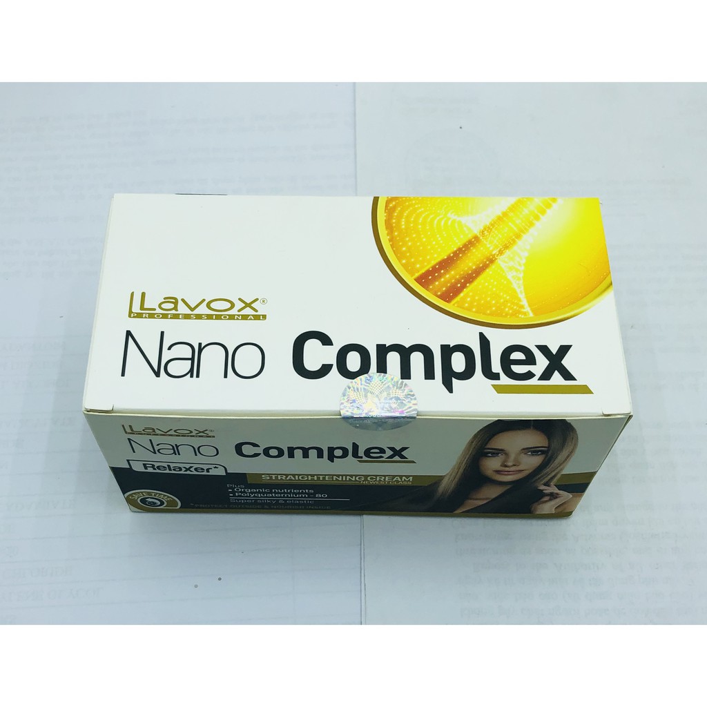 Thuốc duỗi tóc Lavox nano complex phục hồi tóc mini