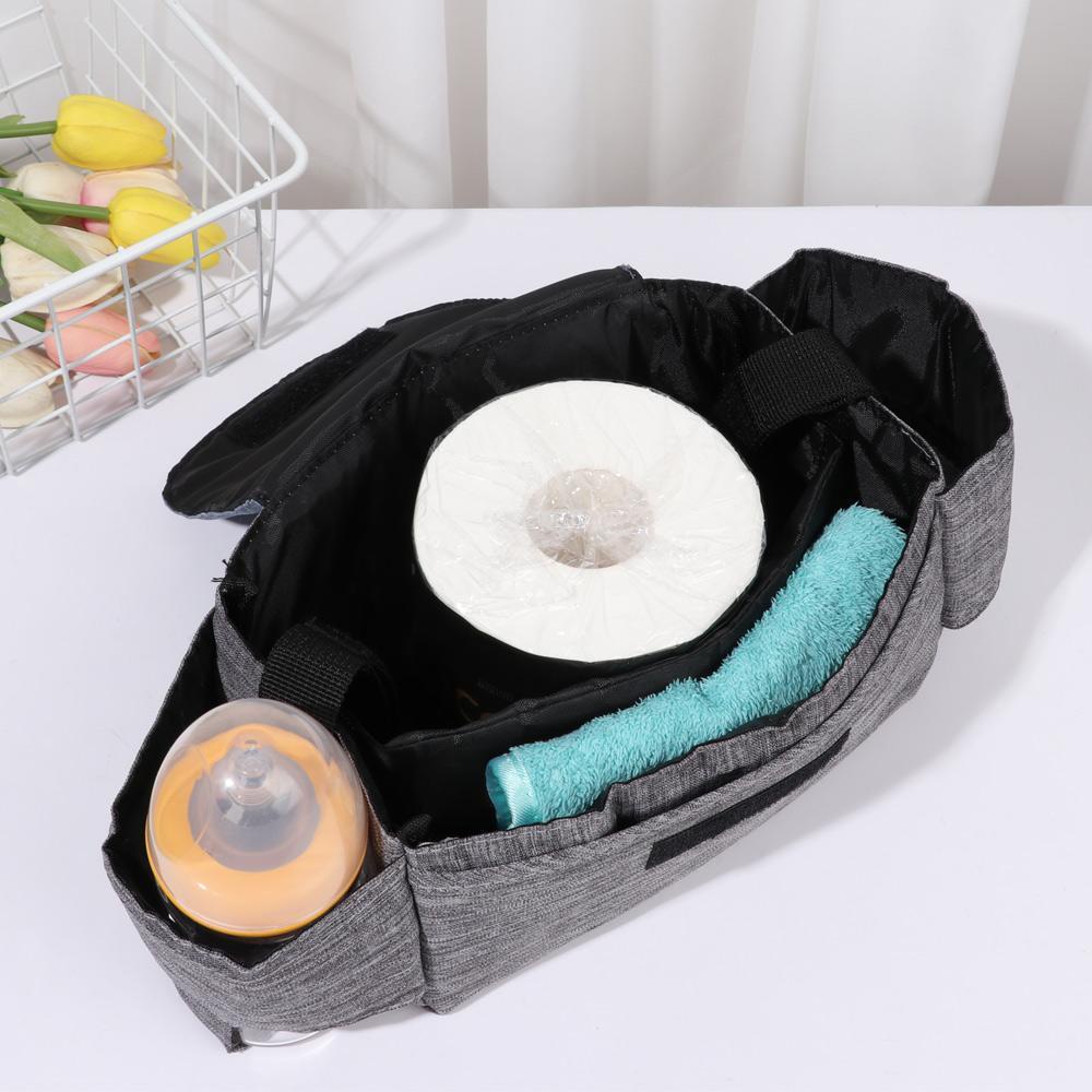 Túi Đựng Bình Sữa / Cốc Nước Treo Xe Đẩy Em Bé Thiết Thực 1 Cái Giá Đỡ