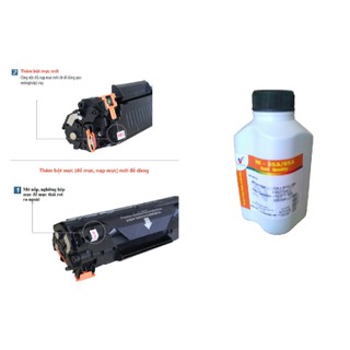 Combo Hộp mực 85A+chai mực nạp giá siêu rẻ