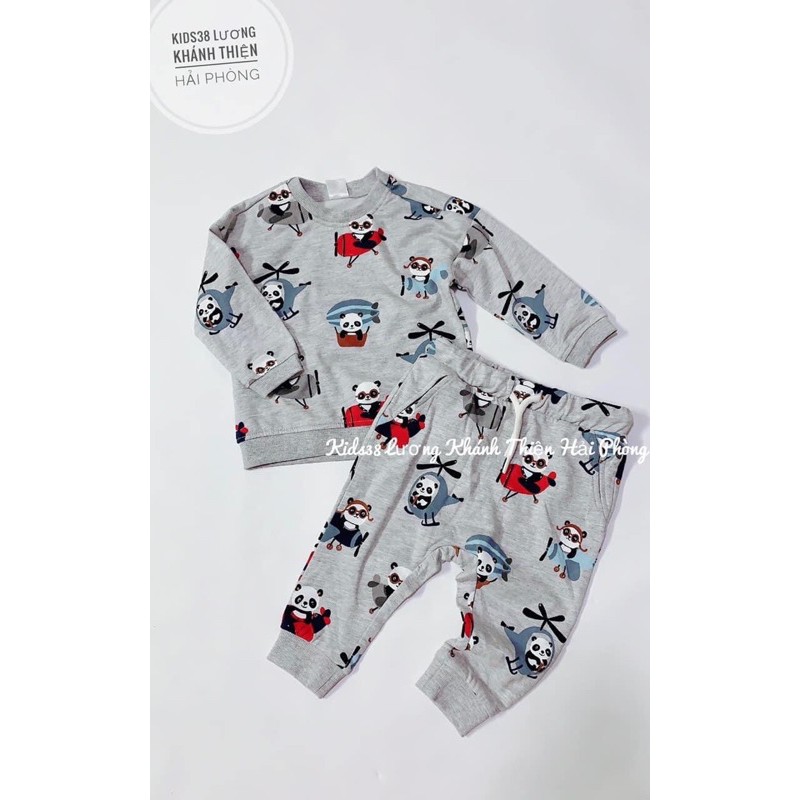 Áo+quần gấu trúc HM auth