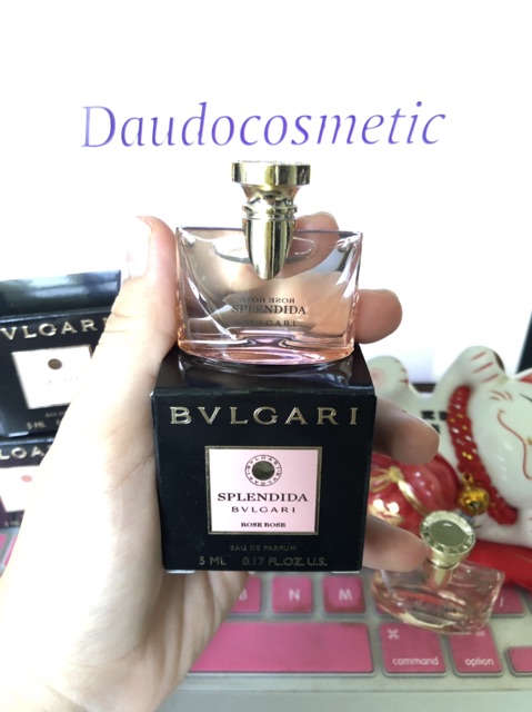 [ mini ] Nước hoa BVLgari Splendida Rose Rose EDP 5ml | BigBuy360 - bigbuy360.vn