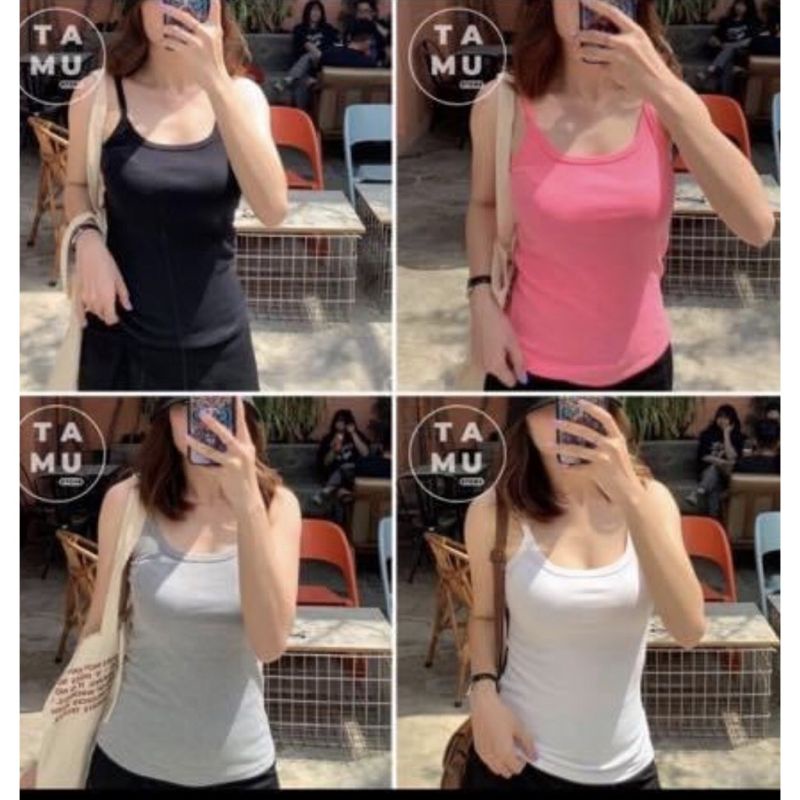 Áo thun nữ 2 dây BoDy cotton thoáng mát mềm mịn thời trang