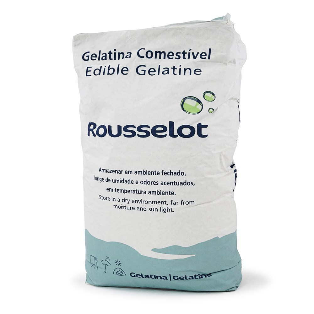Bột gelatin Rousselot Pháp gói 100g - A250 Bloom