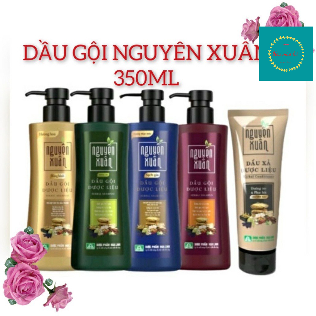 [CHÍNH HÃNG] Dầu gội NGUYÊN XUÂN nâu dành cho mọi loại tóc  chai 350ml ( tùy chọn màu )