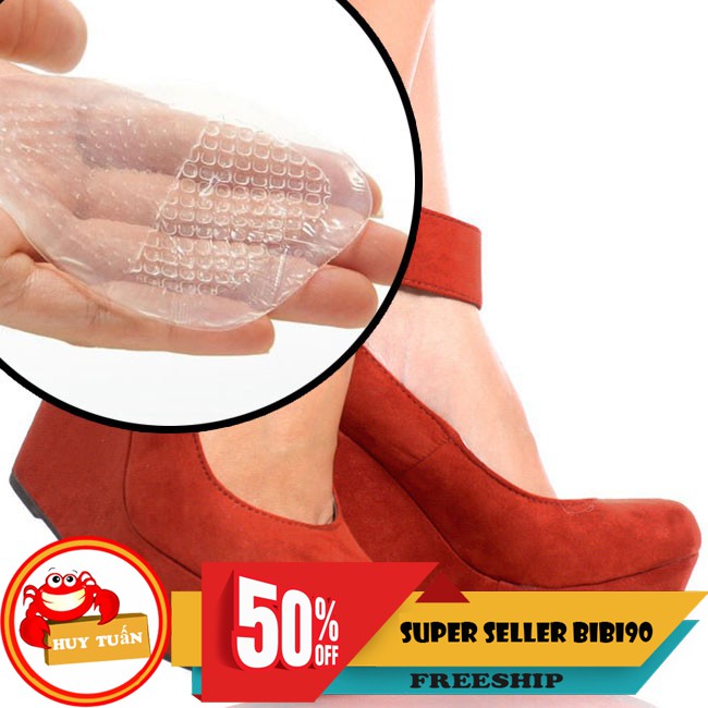 Lót giày silicon êm ái bảo vệ đôi chân (LGX01)