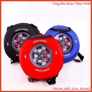Balo hình bánh xe cho bé