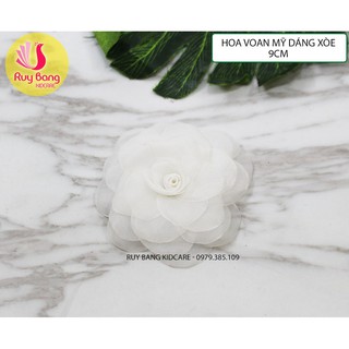 Hoa voan mỹ dáng xòe