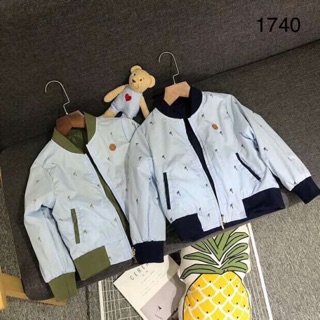 Áo bomber gio’ MAYORAL mặc 2 mặt ạ