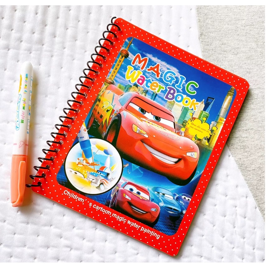 Tranh Tô Màu Nước Ma Thuật, Tập Tô Thần Kỳ Tự Xóa, Tái Sử Dụng Magic water book