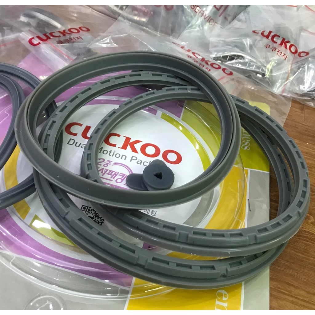 Phụ tùng, phụ kiện Goăng nồi cơm điện cuckoo Cao tần Hàn Quốc, Núm nắp vung, nút mở lẫy khóa