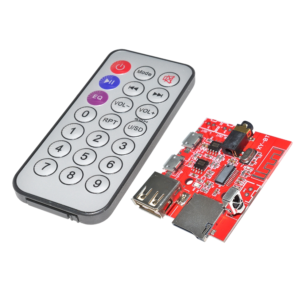 【READY STOCK】3.0 / 4.0 / 4.1 Giới thiệu bảng giải mã Bluetooth MP3 bằng điều khiển từ xa