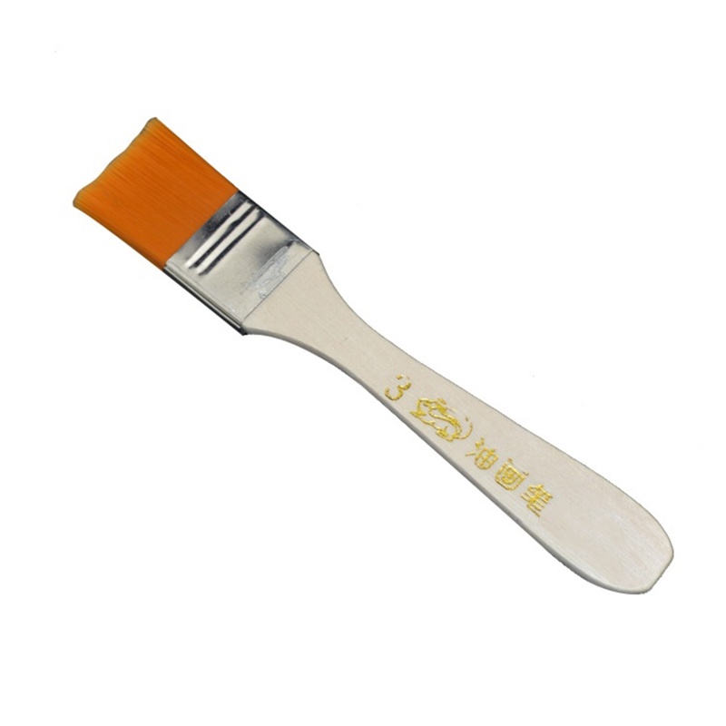 Bộ 5 Cọ Vẽ Tranh Sơn Dầu Tay Cầm Bằng Gỗ 0.9 &quot;