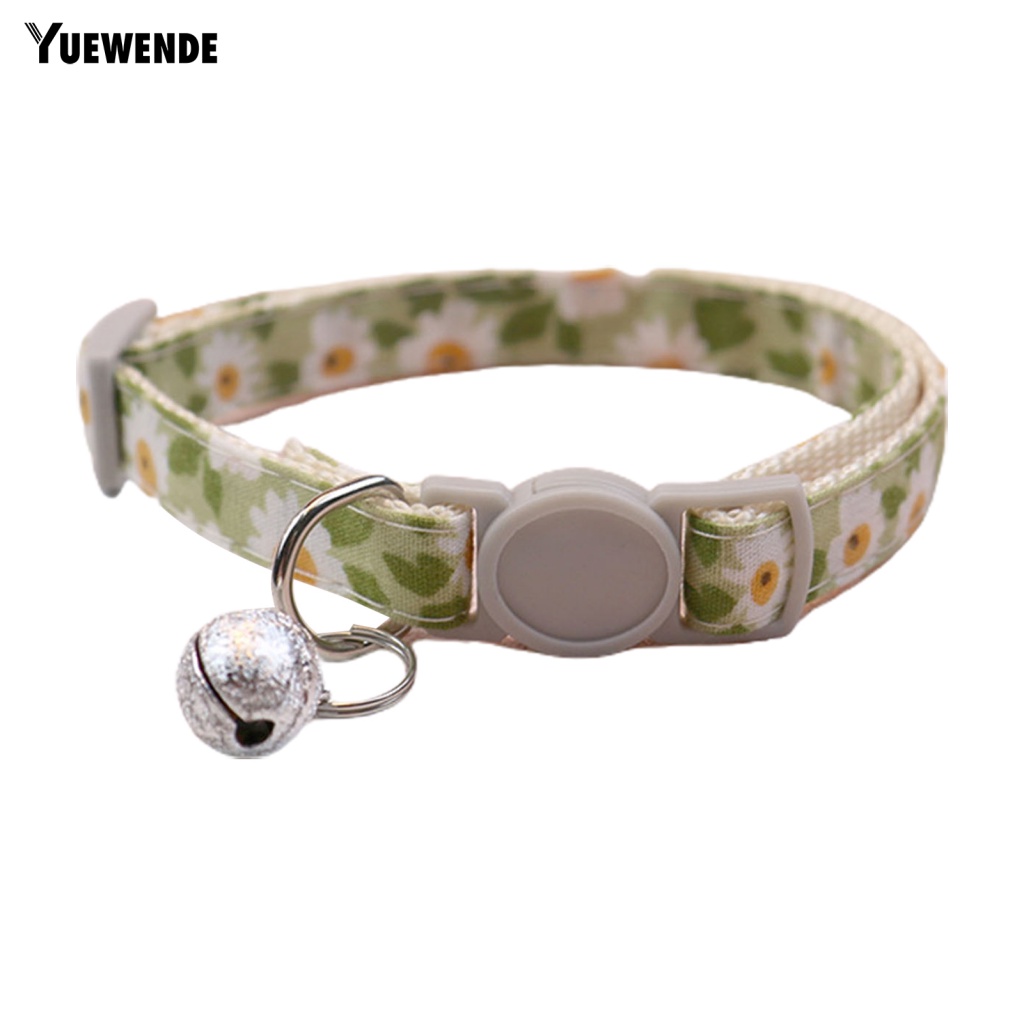 1/3/6 Vòng Cổ Có Chuông Họa Tiết Hoa Cho Thú Cưng