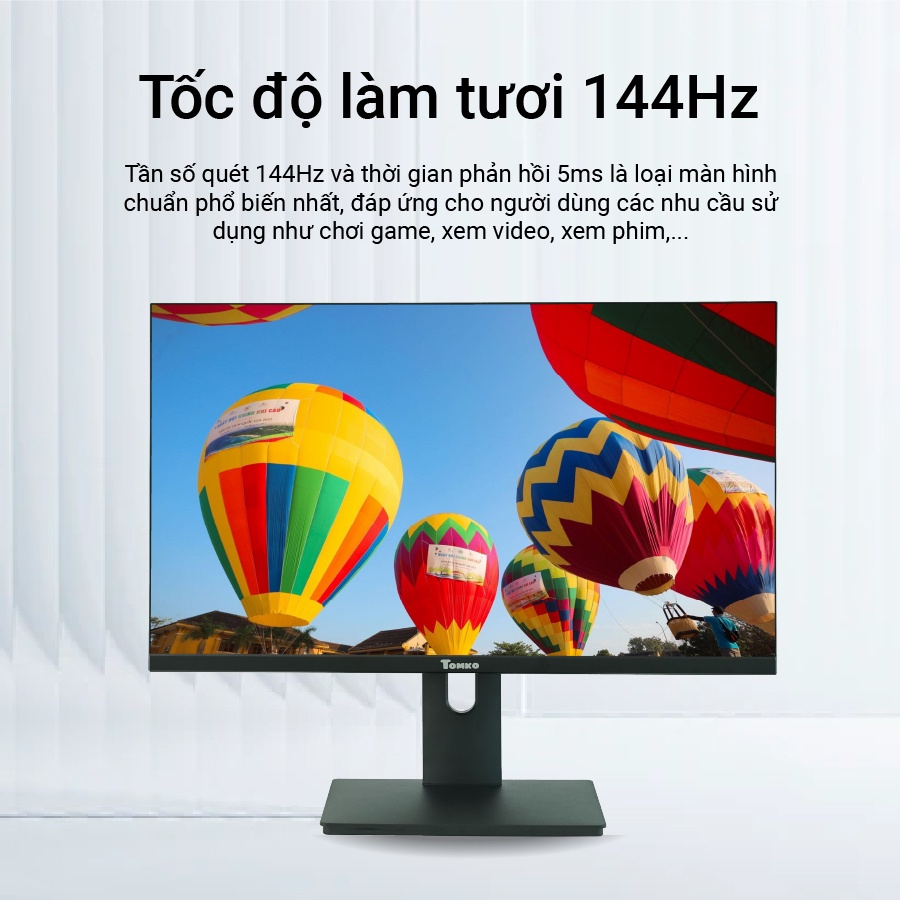 Màn hình máy tính 24 inch FHD T242AF Tần số quét 144HZ Tấm nền IPS - siêu rẻ siêu chất lượng - Hàng chính hãng | BigBuy360 - bigbuy360.vn