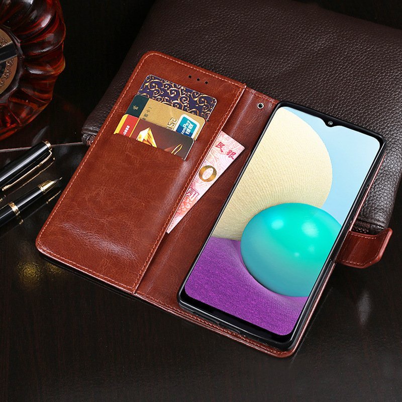 Bao da dạng ví nắp lật hai mặt Xiaomi Redmi 9a