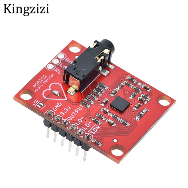 Bộ mô-đun Ecg AD8232 đo nhịp tim cảm biến theo dõi DIY