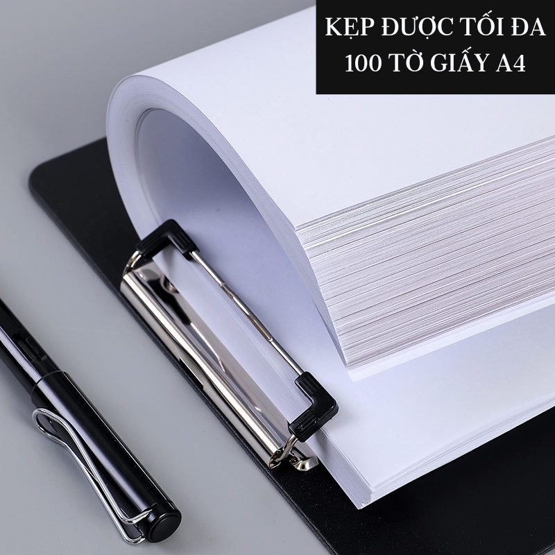 Bìa trình ký kẹp tài liệu a4 văn phòng phẩm đơn - 1 chiếc - cao cấp - bìa kẹp tài liệu a4 văn phòng - MIYABI STORE