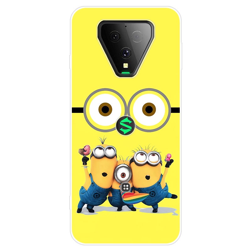 Ốp điện thoại TPU silicon mềm họa tiết hoạt hình cho Xiaomi Black Shark 3 Pro BlackShark3 3Pro