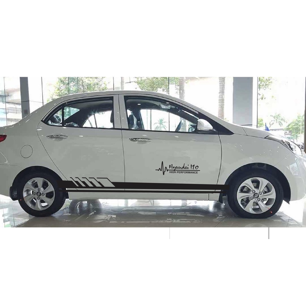 Tem trang trí nhẹ i10 thể thao nhẹ nhàng