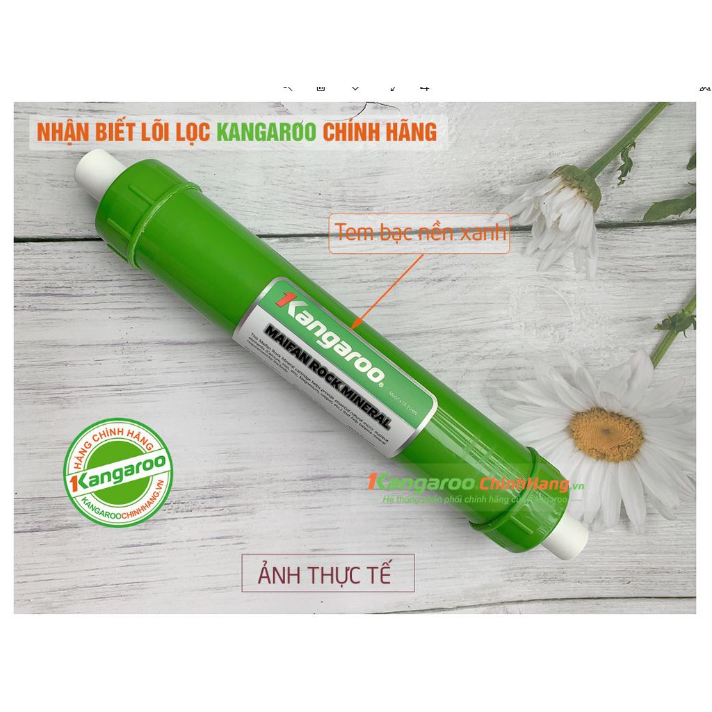 Lõi Lọc Nước Kangaroo Số 8 - Lõi Đá Maifan Cam Kết Chính Hãng, Đổi Trả Trong Vòng 7 Ngày ---  Lõi Lọc Kangaroo Maifan