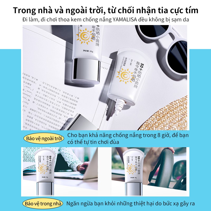 Kem chống nắng YAMALISA dùng cho da mặt Spf50 + 30g chất lượng cao | BigBuy360 - bigbuy360.vn