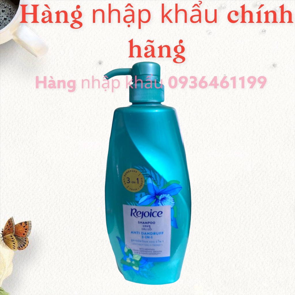 ( Mẫu Mới)Dầu gội đầu Rejoice nước hoa 525ml Thái Lan