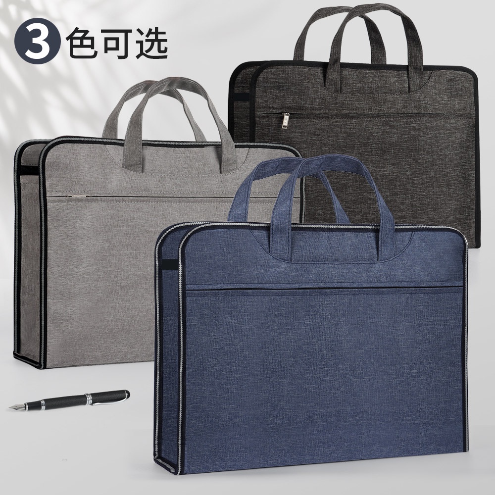 Túi xách da cỡ lớn in logo thời trang dành cho nam | BigBuy360 - bigbuy360.vn