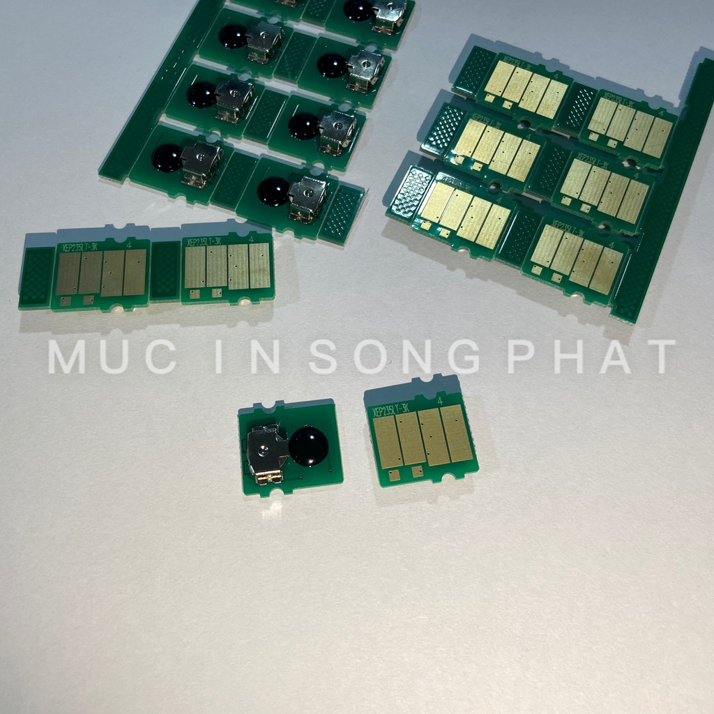 Chip mực 285 cần quay đầu nhông khi thay  cho máy in Fuji Xerox P285dw/M285z/M185z