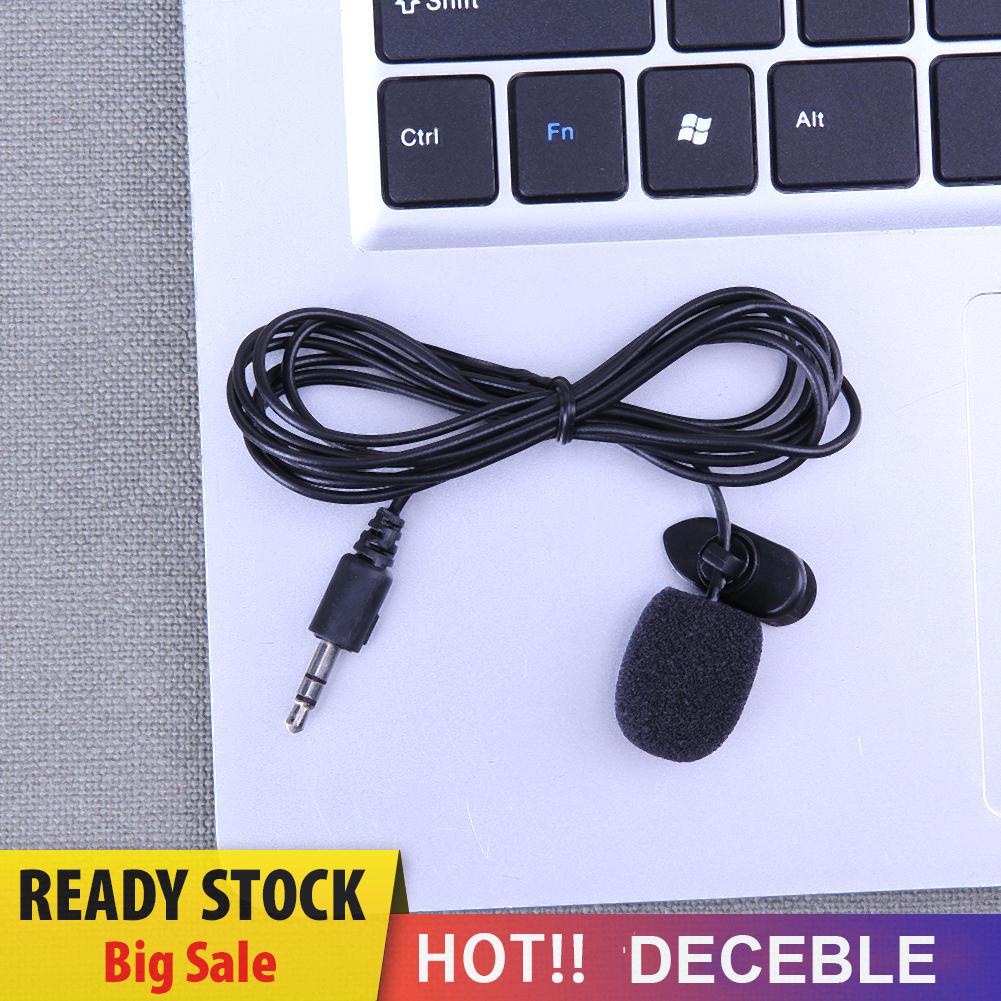 deceble Professional Mini USB External Mic Microphone With Clip for GoPro Hero 3/3+