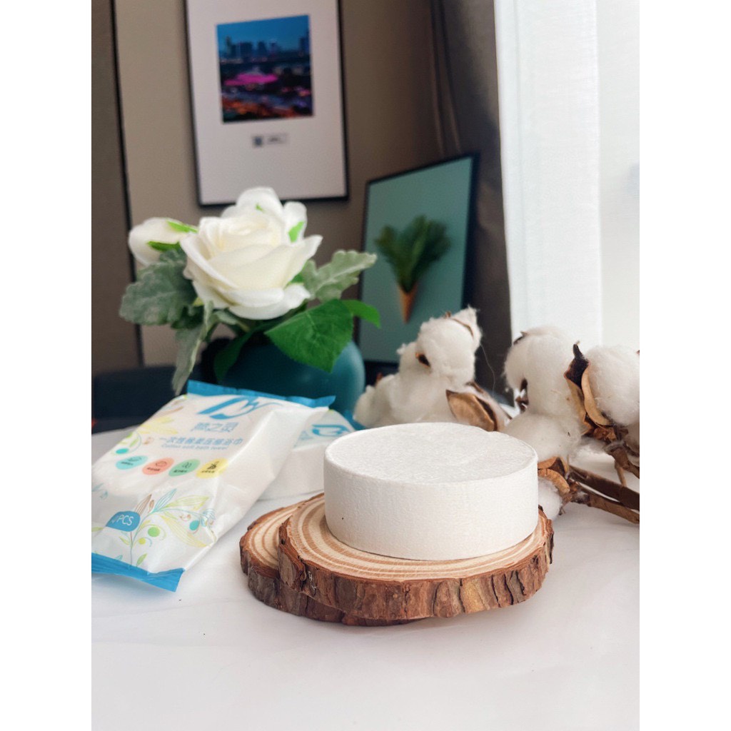 Khăn Tắm Nén Du Lịch Bằng Cotton Tiện Lợi Size 70*140 cm ,Khăn Tắm Nén YOLO HOUSE Đa Năng Dùng Một Lần