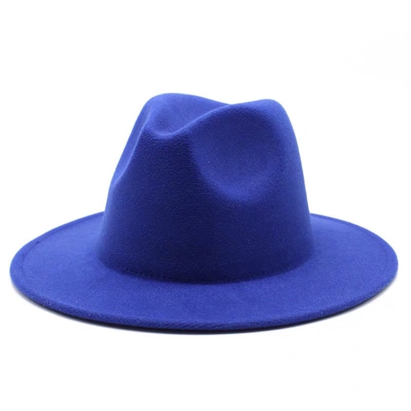 Nón Fedora nỉ dạ vành ngắn