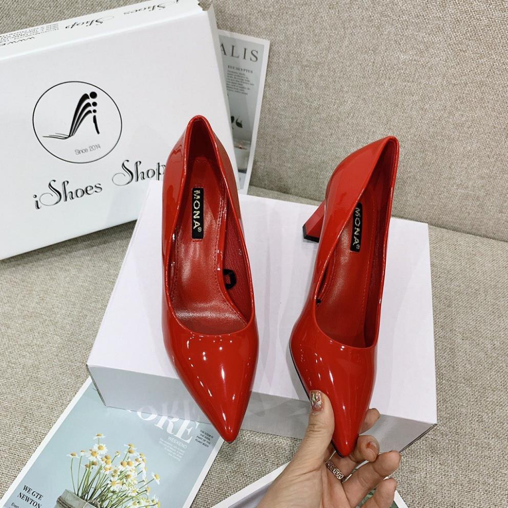 VIP Giày cao gót 6cm công sở MONA êm đẹp (form rộng)- D746