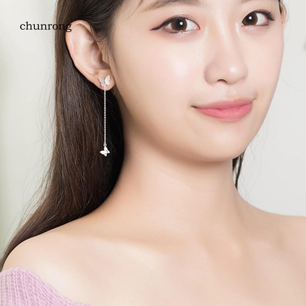 Bông Tai Hình Bướm Đôi Thời Trang Cho Nữ