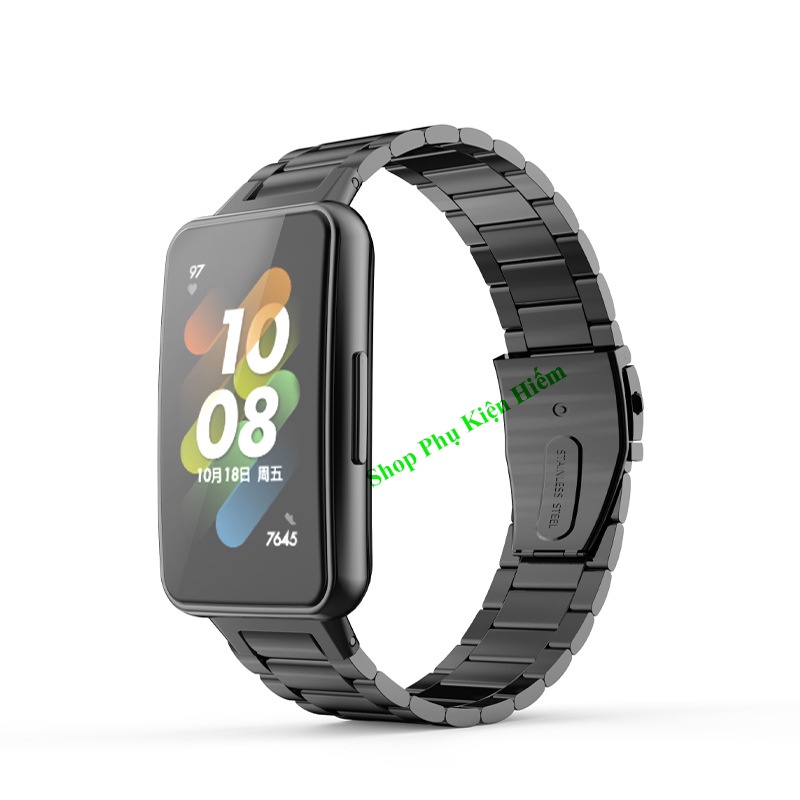 Dây đeo Huawei Band 7 bằng thép cao cấp