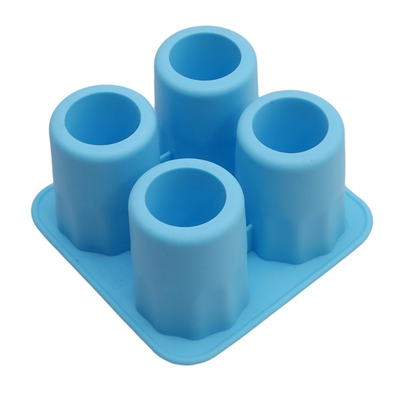 Khuôn Silicone Làm Đá 4 Ô