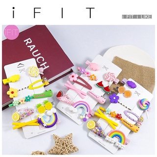 Set 10 kẹp tóc ifit nhiều kiểu dáng xinh xắn dễ thương