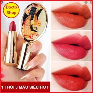 Son nữ hoàng , son 3 màu nữ hoàng kèm gương mẫu mới