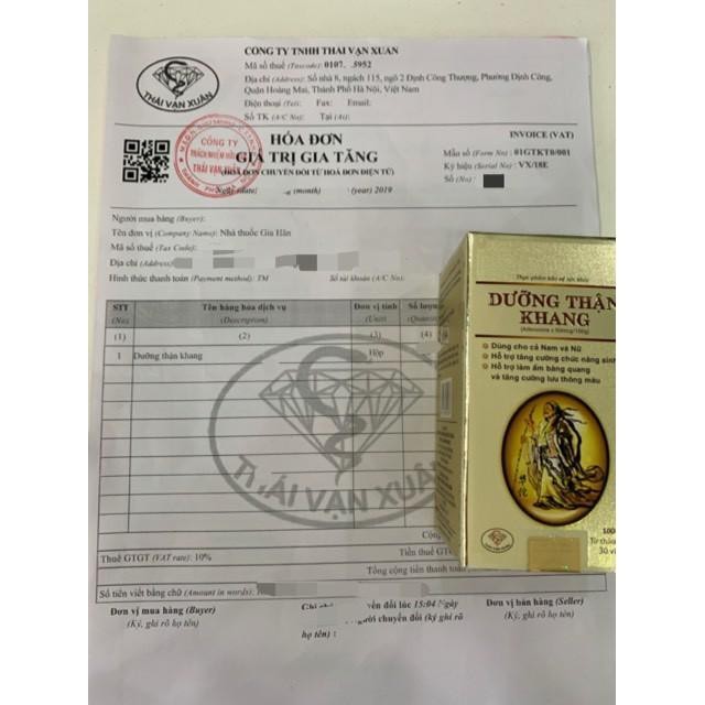 Viên Uống Dưỡng Thận Khang dùng cho cả Nam & Nữ giúp hỗ trợ bồi bổ khí huyết, bổ thận, làm ấm bàng quang