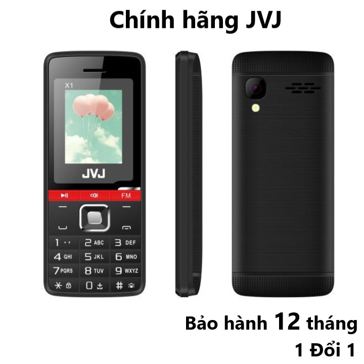 [Bán Buôn] Điện thoại di động JVJ X1 - 8MB/32G/1000mAh với thiết kế 2 sim 2 sóng,thiết nhỏ gọn tiện lợi - TẠNG TAI NGHE