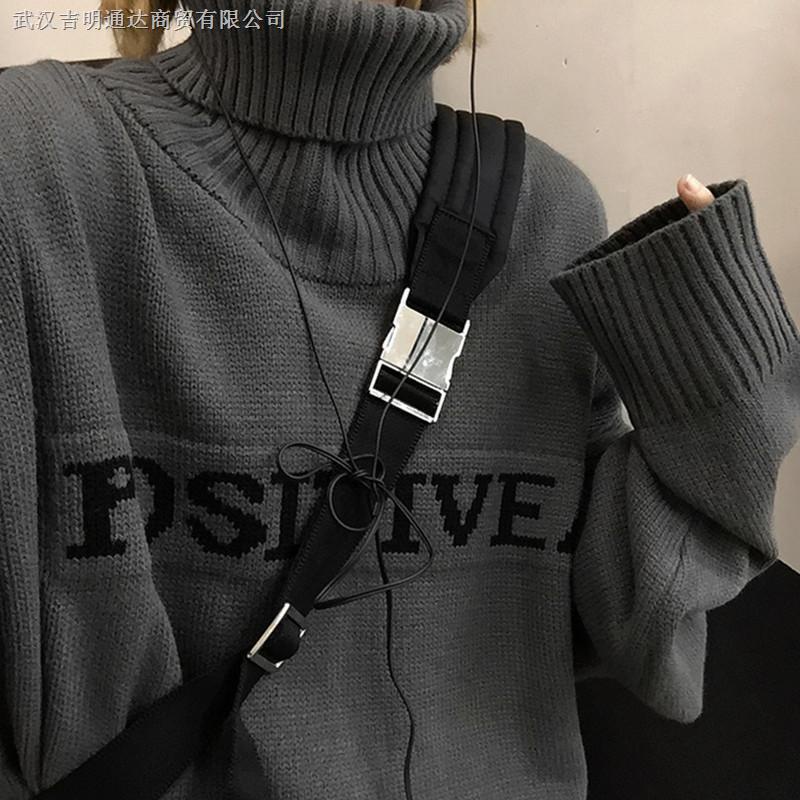 Áo sweater dệt kim cổ lọ phong cách Hàn Quốc thời trang trẻ trung dành cho cả nam và nữ