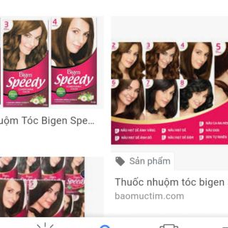 Nhuộm phủ bạc bigen