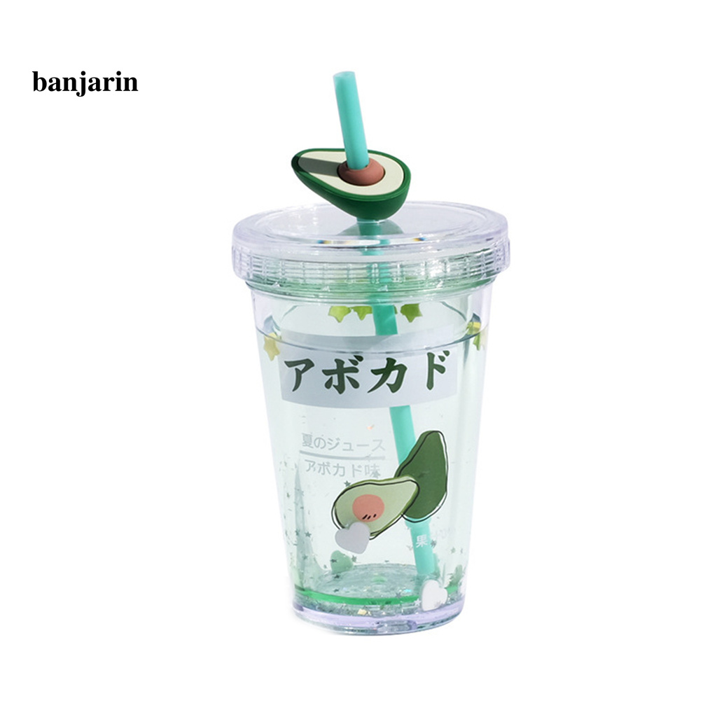 U Water Cup Eco-friendly Cartoon Pattern Plastic Lovely Drinking Kettle Supplies for Home