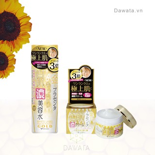 Bộ Dưỡng Trắng Da Đậm Đặc Tinh Chất Placenta Vàng – White Label Placenta Rich Gold Skincare