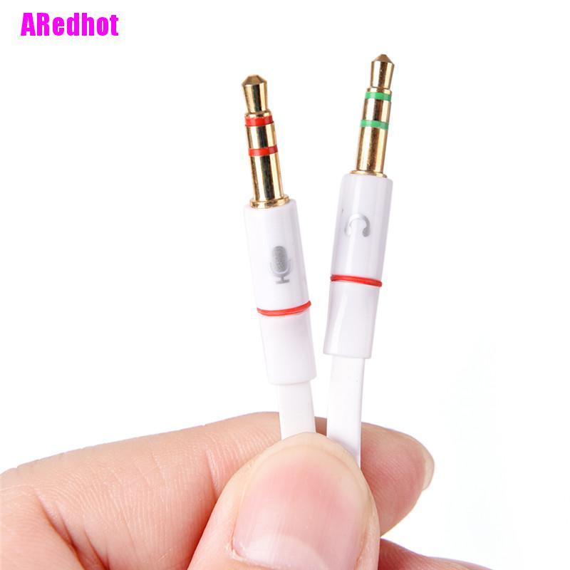 Cáp Chuyển Đổi Âm Thanh Hình Chữ Y Từ 3.5mm Sang 2 Ổ Cắm