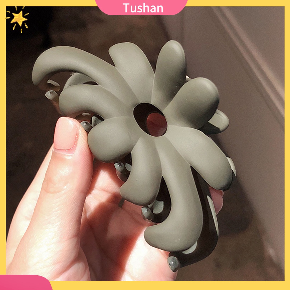 Kẹp tóc càng cua thiết kế hoa màu sắc kẹo ngọt thời trang dành cho nữ