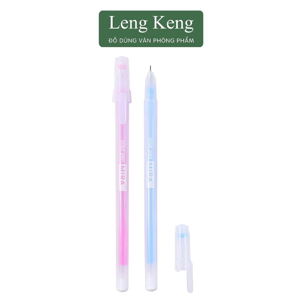 Bút mực gel Mira văn phòng phẩm Leng Keng bút viết calligraphy ngòi 0.5mm B03